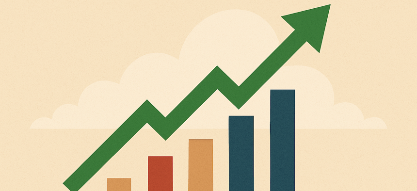 The Thrift Savings Plan’s S Fund grew 7.21% last month.