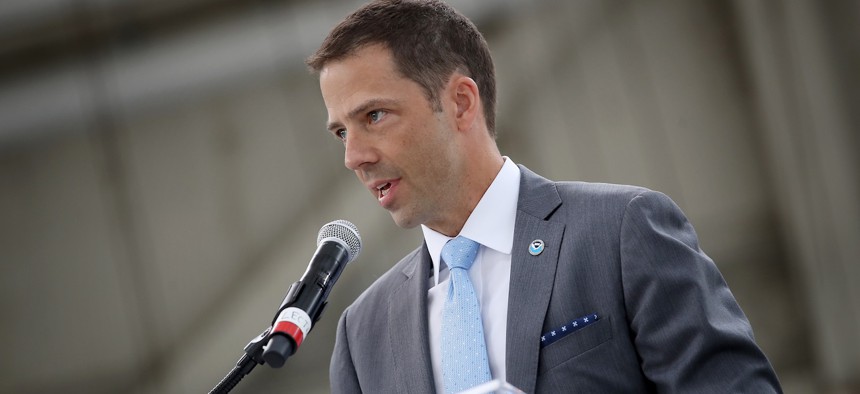 Neil Jacobs, President Trump’s nominee to head the National Oceanic and Atmospheric Administration, told senators he would prioritize staffing at the National Weather Service.