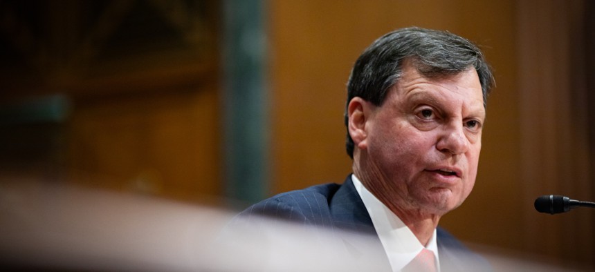 Social Security Commissioner Frank Bisignano recently touted the agency's automated self-service option at its call centers, but at least 1,000 employees have been indefinitely reassigned to handle calls.
