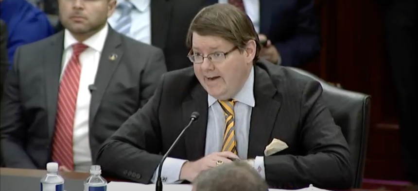 USDA Deputy Secretary Stephen Vaden testified at a Senate Agriculture, Nutrition and Forestry Committee hearing on July 30.