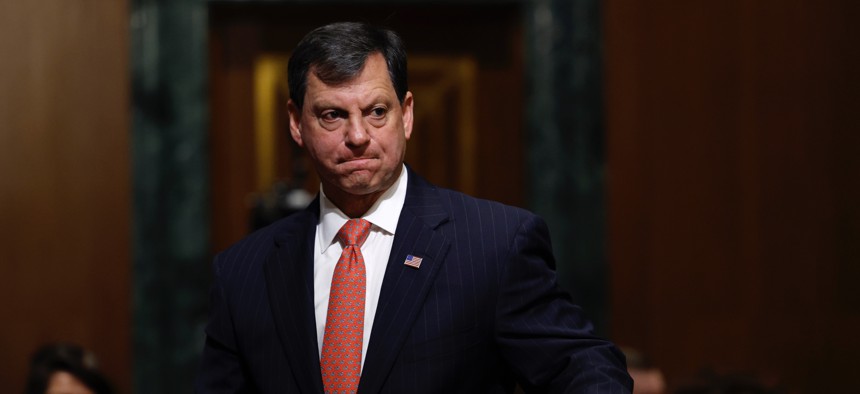 Social Security Administration Commissioner Frank Bisignano fired back a response to questions from Sen. Elizabeth Warren, D-Mass., over the agency’s published average wait time on its 1-800 number.