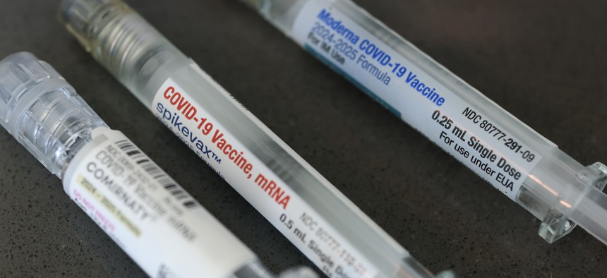 A group called Feds for Medical Freedom challenged a Biden-era COVID vaccine mandate.