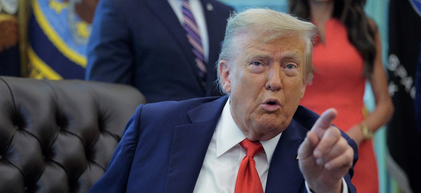 President Donald Trump's alternative pay plan will also offer a 3.8% base pay increase to "certain categories of law enforcement personnel." Congress has previously overruled Trump's pay plans for federal employees.