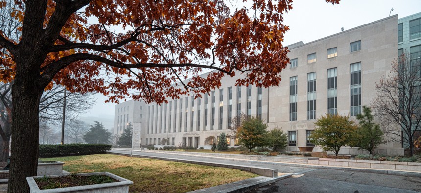 The U.S. Court of Appeals for the D.C. Circuit is revisiting its prior ruling staying a preliminary injunction of the Trump administration's move to end collective bargaining at several federal agencies.