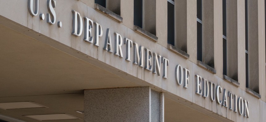 A social media account that appears to belong to the Education Department's acting inspector general includes reposts from several pro-Trump accounts.