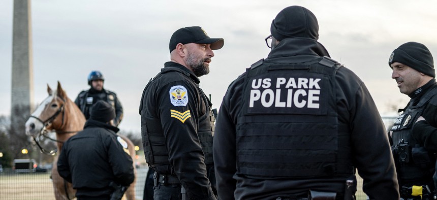 Democrats are concerned the Trump administration is looking to expand Park Police’s narrow mission to include general policing duties in Washington.