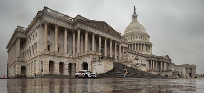 The House last week easily passed a minibus funding the departments Commerce, Energy, Interior and Justice, as well as the Environmental Protection Agency, U.S. Forest Service, NASA and other agencies. 