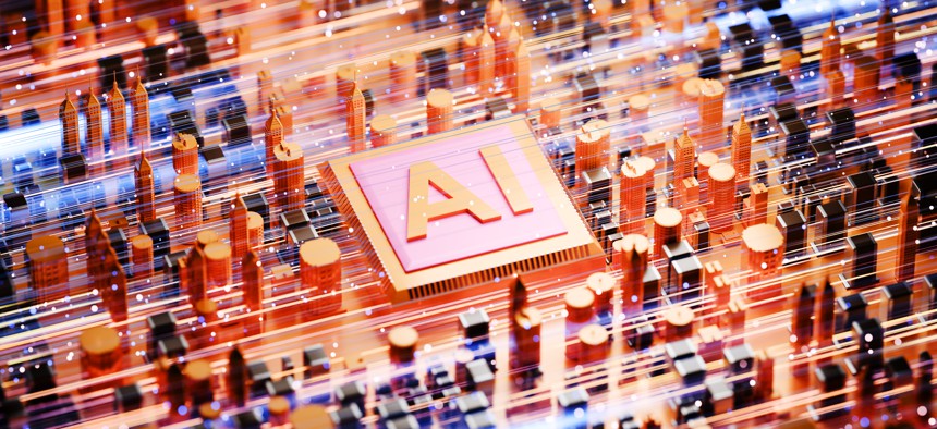 Despite enthusiasm, few federal agencies have finished their individual AI adoption plans.