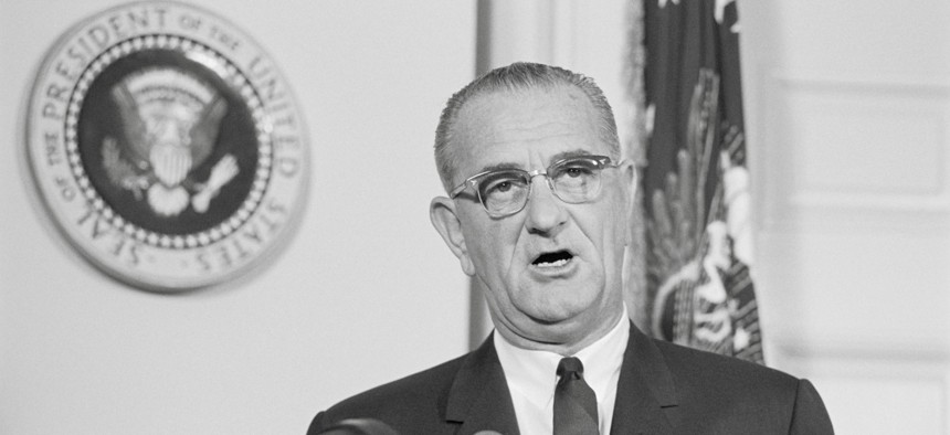 According to the Pew Research Center, Americans' trust in government peaked at 77% in 1964, after Lyndon Johnson became president following the Kennedy assassination. As of Dec. 4, 2025, 17% say they trust their government to do the right thing all or most of the time.
