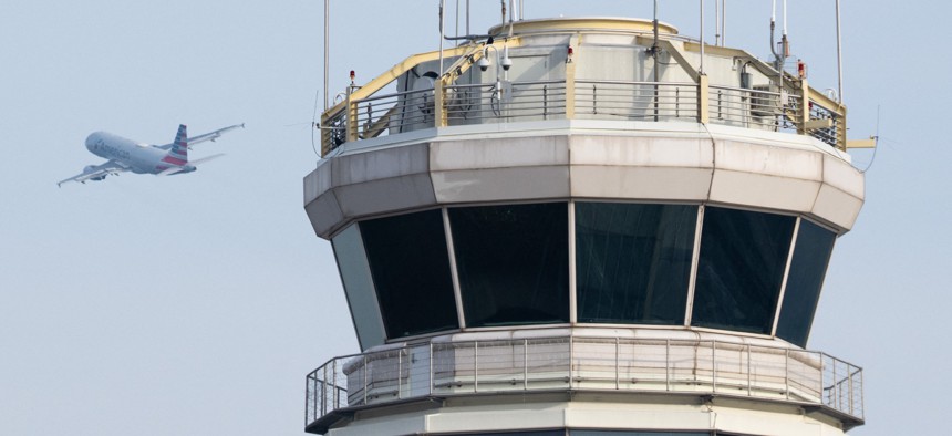 The fate of $140 million slated for an air traffic controller pay raise remains unknown while the Homeland Security Department operates without appropriations.