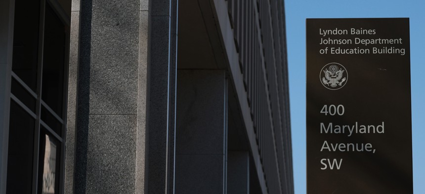 Under new interagency agreements, the Education Department will partner with the State Department on foreign gift and contract reporting and with the Department of Health and Human Services on family engagement and school support programs.