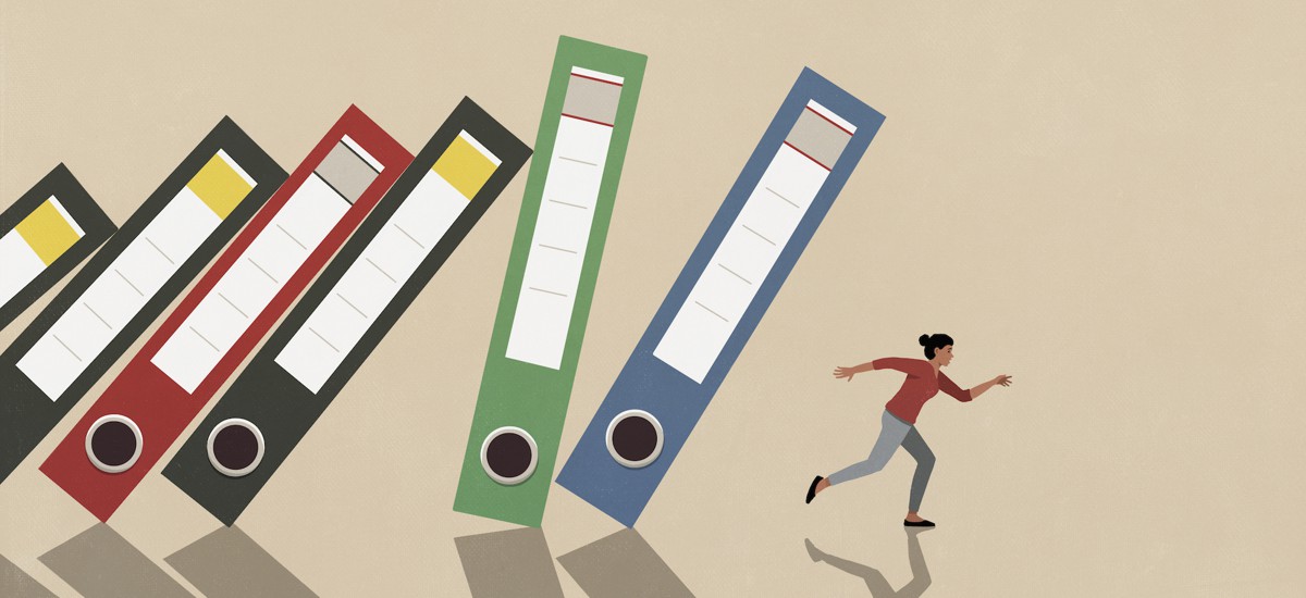 Nearly half of federal employees were classified as "struggling" in the last quarter of 2025, Gallup reports. 