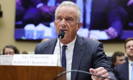 Health and Human Services Secretary Robert F. Kennedy Jr. testifies during a hearing to discuss HHS’ fiscal year 2027 budget request with the House Committee on Energy and Commerce subcommittee on April 21, 2026 in Washington, D.C.