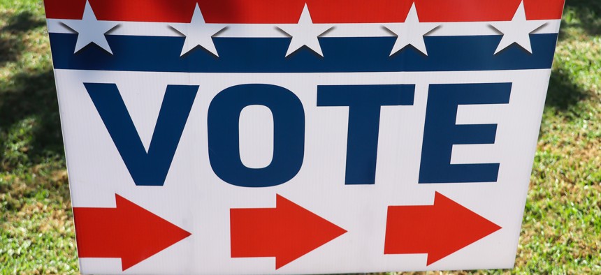 Several former federal employees are competing in Democratic and Republican primaries. 