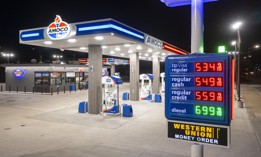 Gas prices at some stations in Detroit on May 14, 2026, are over $5 for regular and nearly $7 for diesel. NTEU National President Doreen Greenwald asked for a mid-year increase to gas reimbursement rates for official travel.