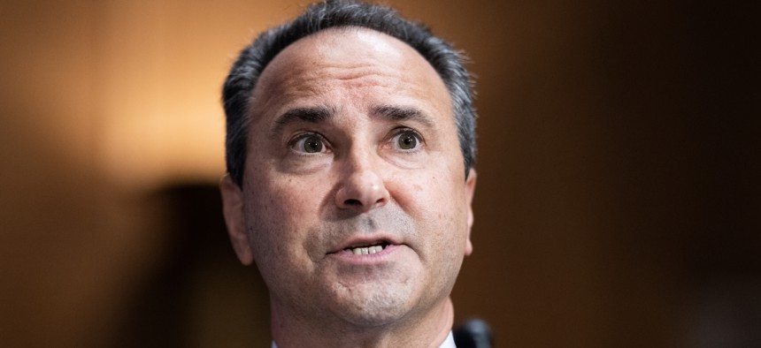 Robert Taub testifies during a hearing on Sept. 7, 2023. The vice chairman of the Postal Regulatory Commission said on Thursday that "Only by first specifically defining what America needs of its postal service and what that costs will Congress then truly know how best to fix the fundamental funding structure." 