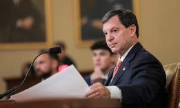 Social Security Commissioner Frank Bisignano listens during a House Committee on Ways and Means Subcommittee hearing on Capitol Hill on June 10, 2026. The committee held the Joint Social Security and Work & Welfare Subcommittee hearing to discuss recent social security initiatives taken by the Trump administration. 