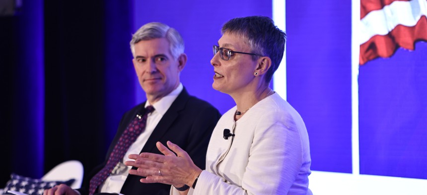 "We have to understand the demand for common goods and services across the agencies, so data becomes key," said Laura Stanton, acting commissioner of GSA's Federal Acquisition Service, during a Q&A with SAP executive Keith Murphy, at Wednesday's SAP NOW event.