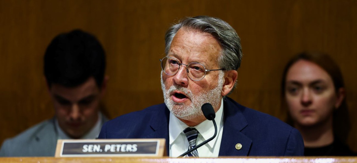 Sen. Gary Peters, D-Mich., urged Senate Homeland Security Committee Chairman Rand Paul to delay consideration of President Trump's nominees to serve on the bipartisan U.S. Postal Service Board of Governors until the president nominates another Democrat.