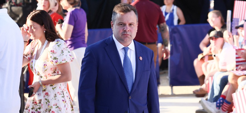 Acting Director of National Intelligence Bill Pulte attends a kick-off celebration for the "Great American State Fair" on the National Mall on June 24, 2026.