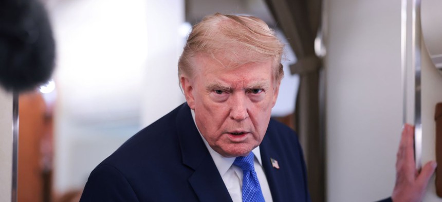 President Trump has until the end of August to formalize his plan for federal employee pay next year, or else much larger automatic increases will take effect.