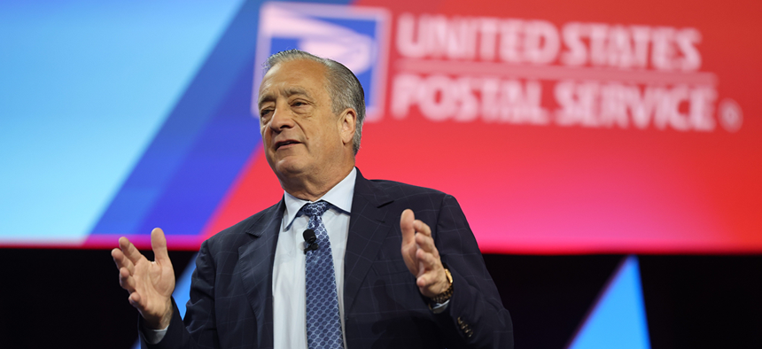 Postmaster General David Steiner says USPS stands in the middle of policy decisions largely out of its control.