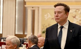 Elon Musk, the former Department of Government Efficiency head, is part of a business delegation during a visit by President Donald Trump to China on May 14. 