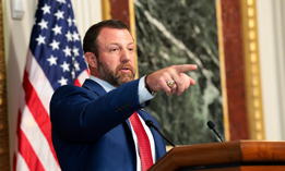 DHS Secretary Markwayne Mullin says Federal Emergency Management Agency is relying on IT upgrades to do more with fewer employees, a familiar refrain from agency heads under the Trump administration. 