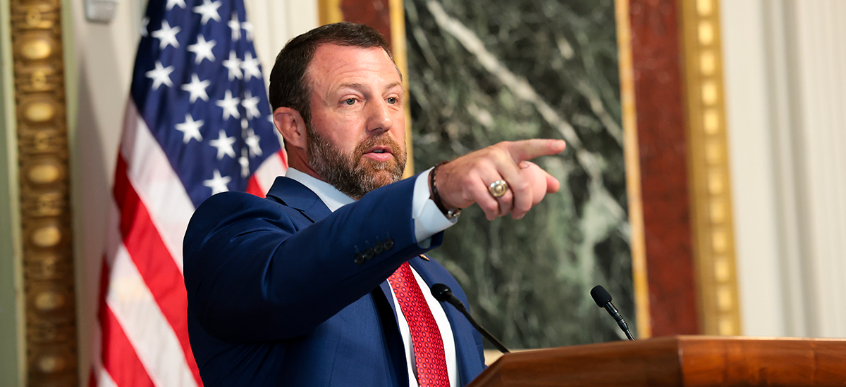 DHS Secretary Markwayne Mullin says Federal Emergency Management Agency is relying on IT upgrades to do more with fewer employees, a familiar refrain from agency heads under the Trump administration. 