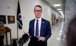 Rep. James Walkinshaw, D-Va., led a group of more than 100 lawmakers urging congressional leaders to advance legislation overriding President Trump's planned pay freeze for most civilian federal workers next year.