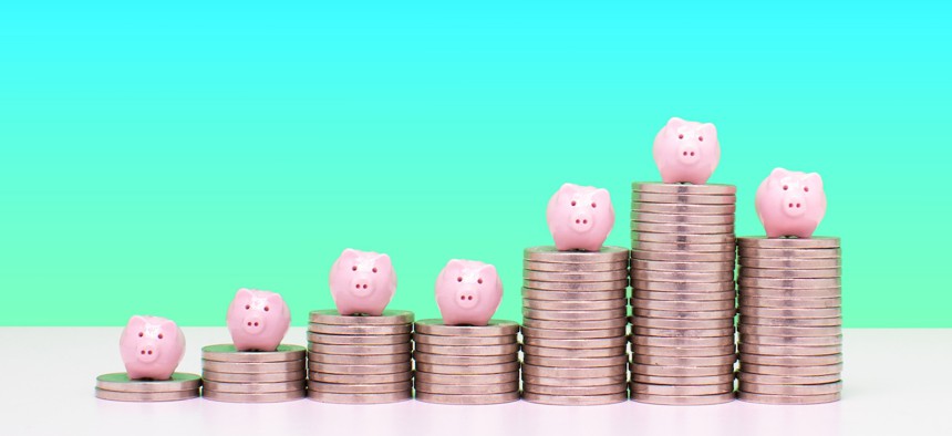 The only TSP fund to post gains was the government securities of the G Fund.