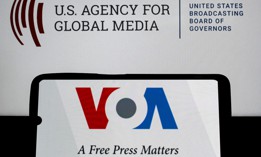 Voice of America is a news outlet that is housed under the U.S. Agency for Global Media. Both have been targeted for cuts under the Trump administration. 