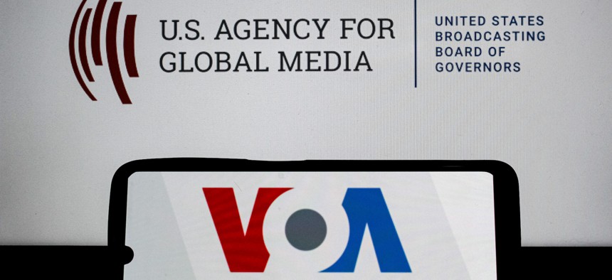 Voice of America is a news outlet that is housed under the U.S. Agency for Global Media. Both have been targeted for cuts under the Trump administration.