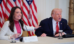 USDA Secretary Brooke Rollins told reporters the department is moving "full-bore ahead" with reorganization plans despite a stay from a district court judge. 
