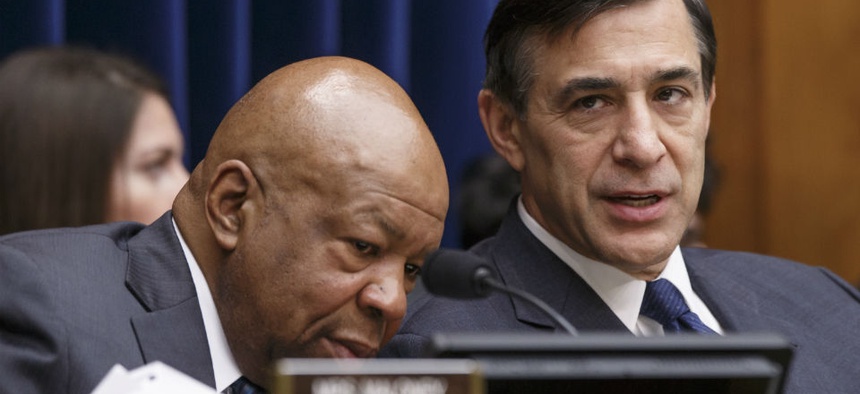 House Oversight Committee Chairman Darrell Issa, R-Calif., and Rep. Elijah Cummings, D-Md.