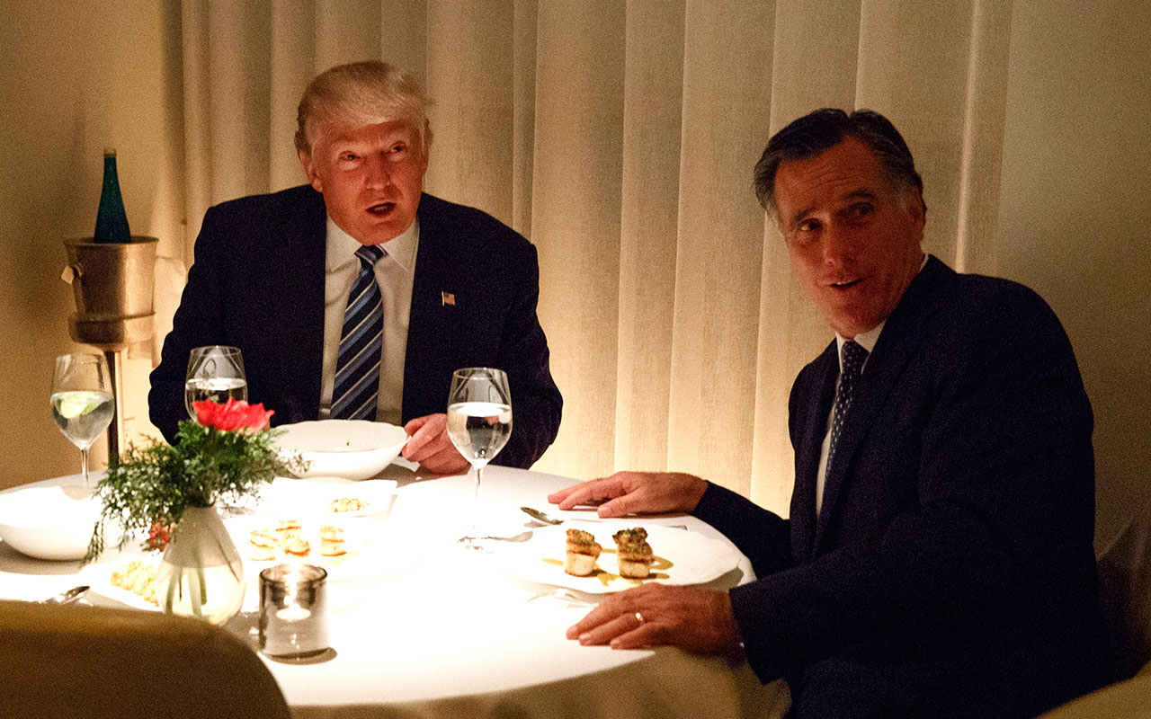 Play of the Day: Mitt Romney's Awkward Dinner With Donald Trump - Oversight - GovExec.com1280 x 800