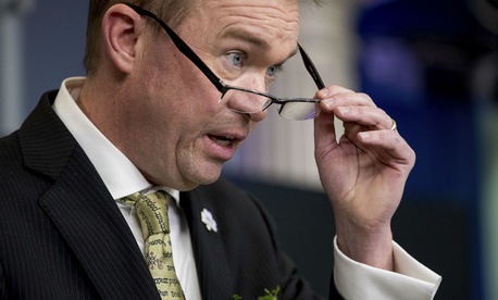 OMB Director Mick Mulvaney pushed attrition plans before as a member of Congress. 