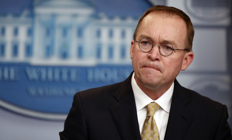 OMB Director Mick Mulvaney said Friday that agencies will use “carry-forward funding” and greater “transfer authority" in this shutdown. 