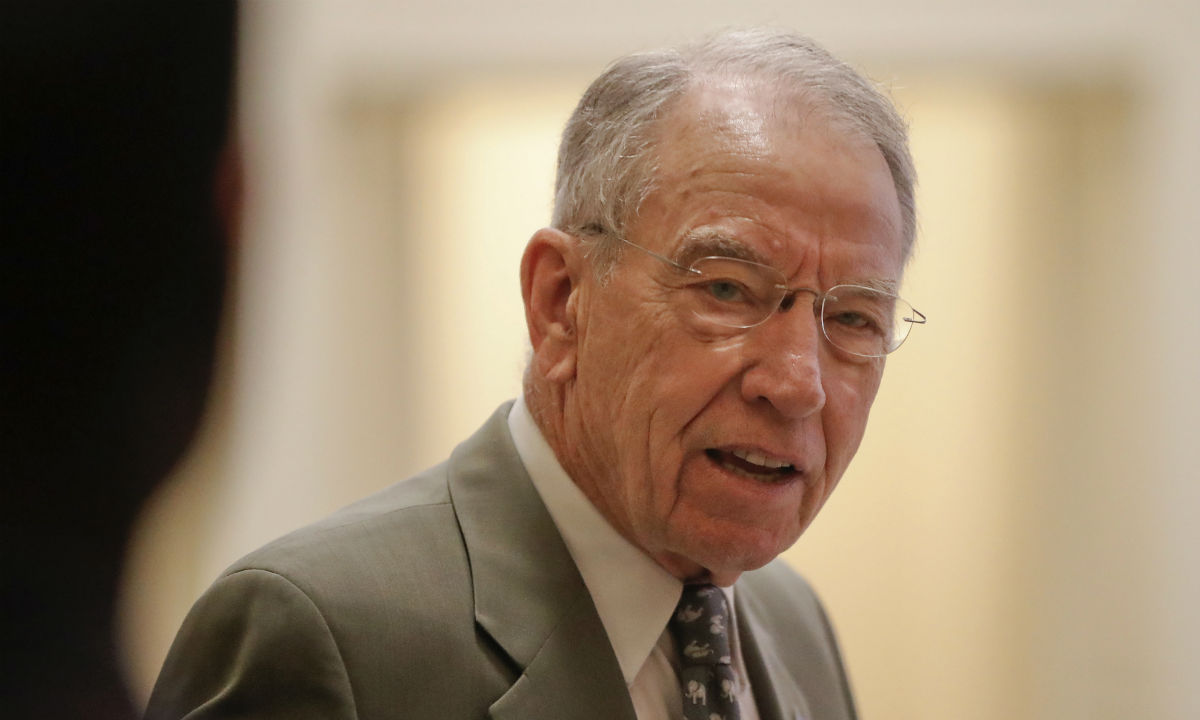 Grassley Wins Declassification Of CIA Documents On Monitoring ...