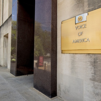 Anonymous Voice Of America Employees Protest New Acting Director - Vimarsana News