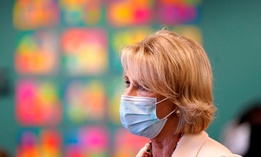 Education Secretary Betsy DeVos has urged career staff to be "the resistance" to the Biden administration.